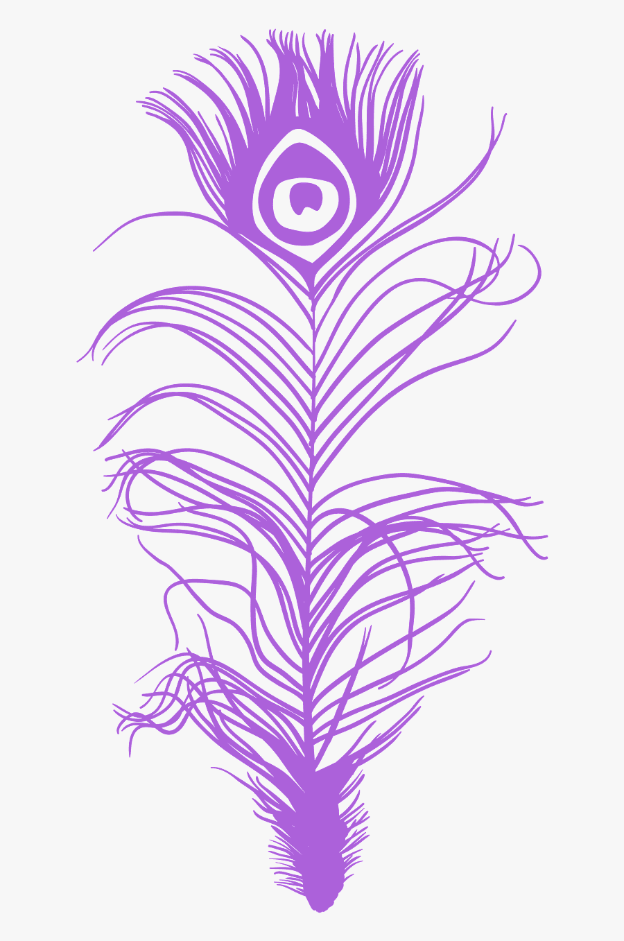 Siluetas De Pavo Real, Transparent Clipart