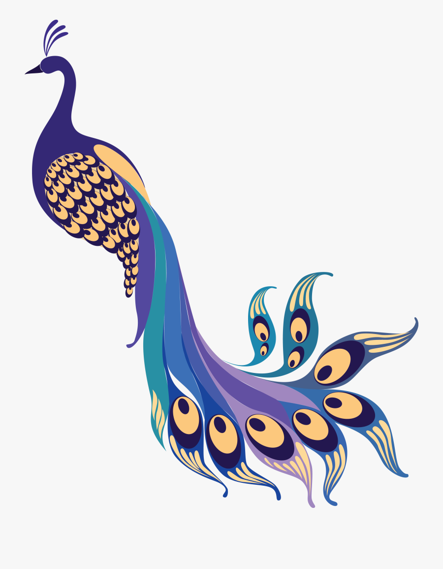 Clipart Png Peacock - Transparent Background Peacock Png, Transparent Clipart