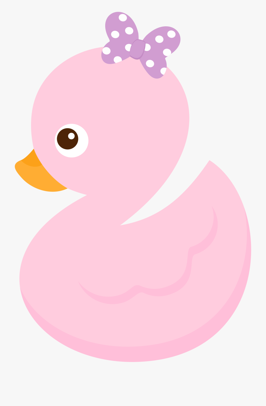 Ducks Clipart Short Animal - Pink Rubber Duck Clip Art, Transparent Clipart
