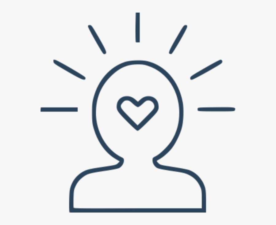 Pause Reflect And Continually Measure Your Improvement - Self Love Icon Transparent, Transparent Clipart