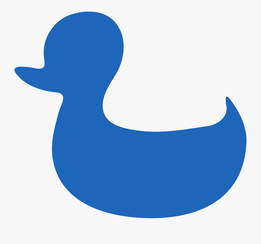 Clipart - Dilbert The Blue Duck, Transparent Clipart