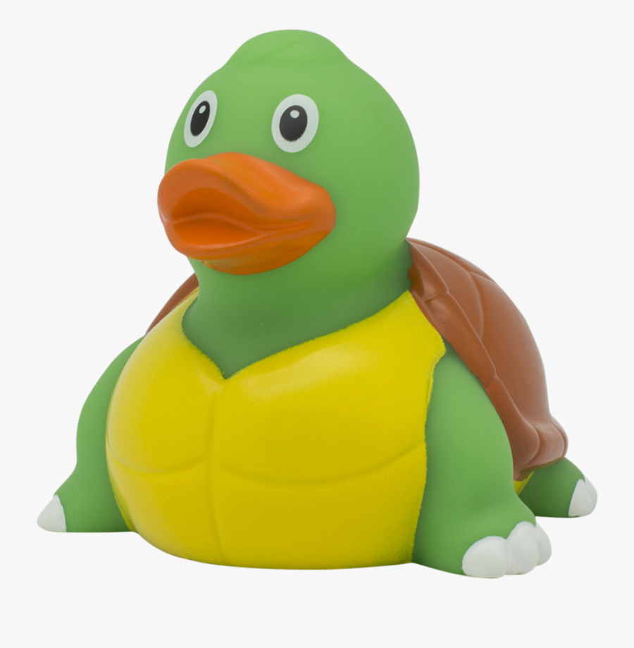 Turtle Rubber Duck By Lilalu - Lilalu, Transparent Clipart