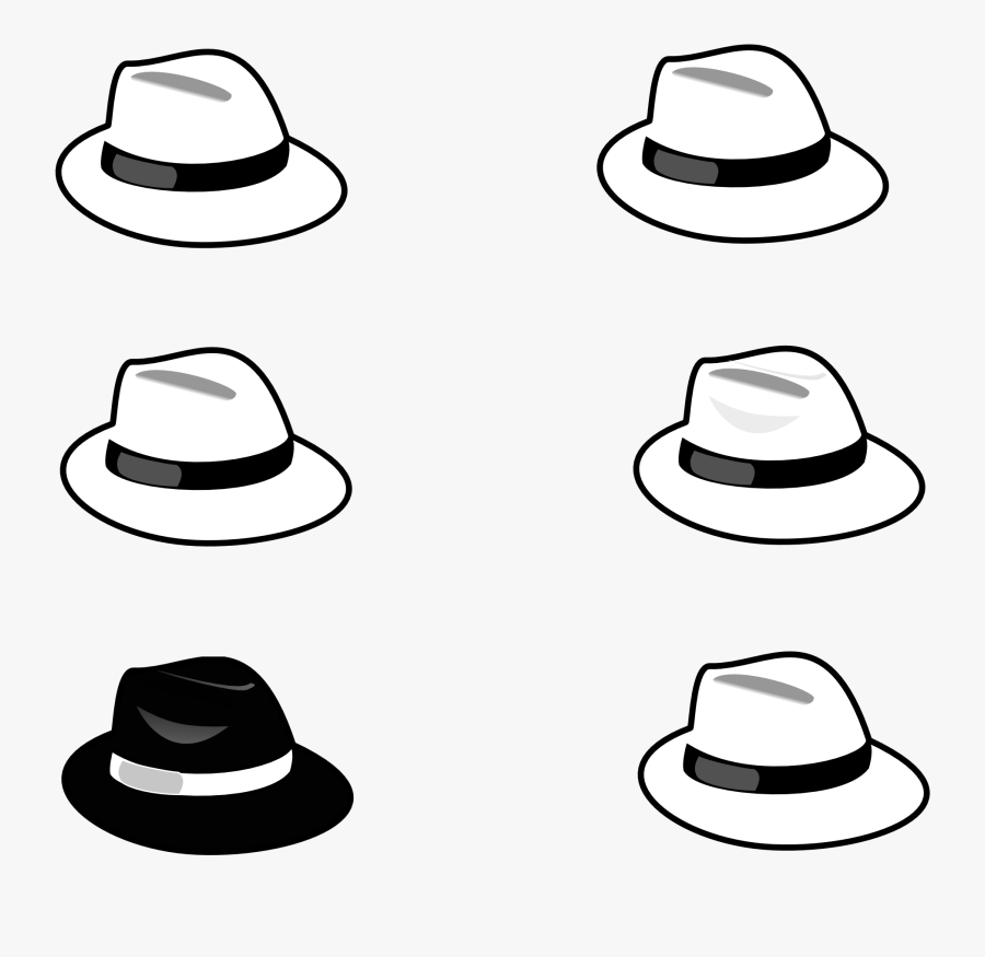 Pirate Hat Clipart Black And White - Hats Black And White, Transparent Clipart