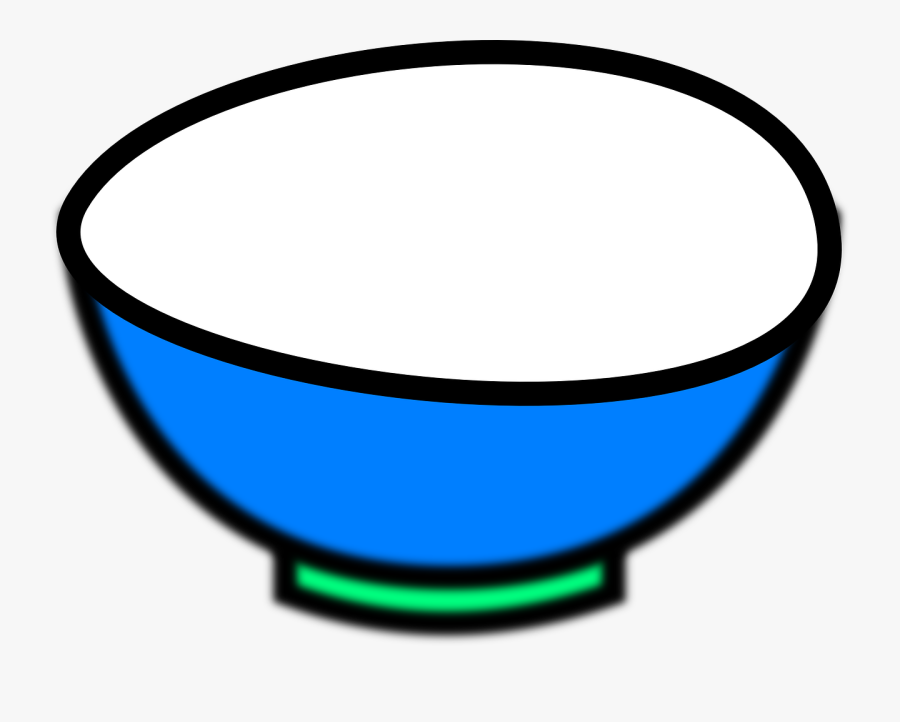 Bowl Blue Soup Free Picture - Bowl Clipart, Transparent Clipart
