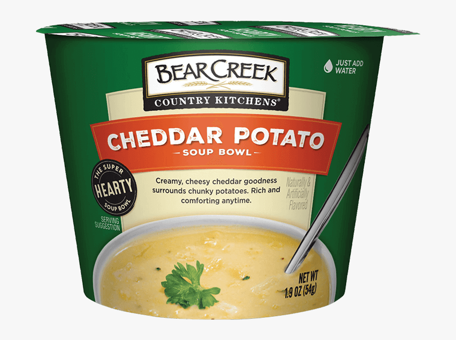 Cheddar Potato Soup Bowl - Yellow Curry, Transparent Clipart