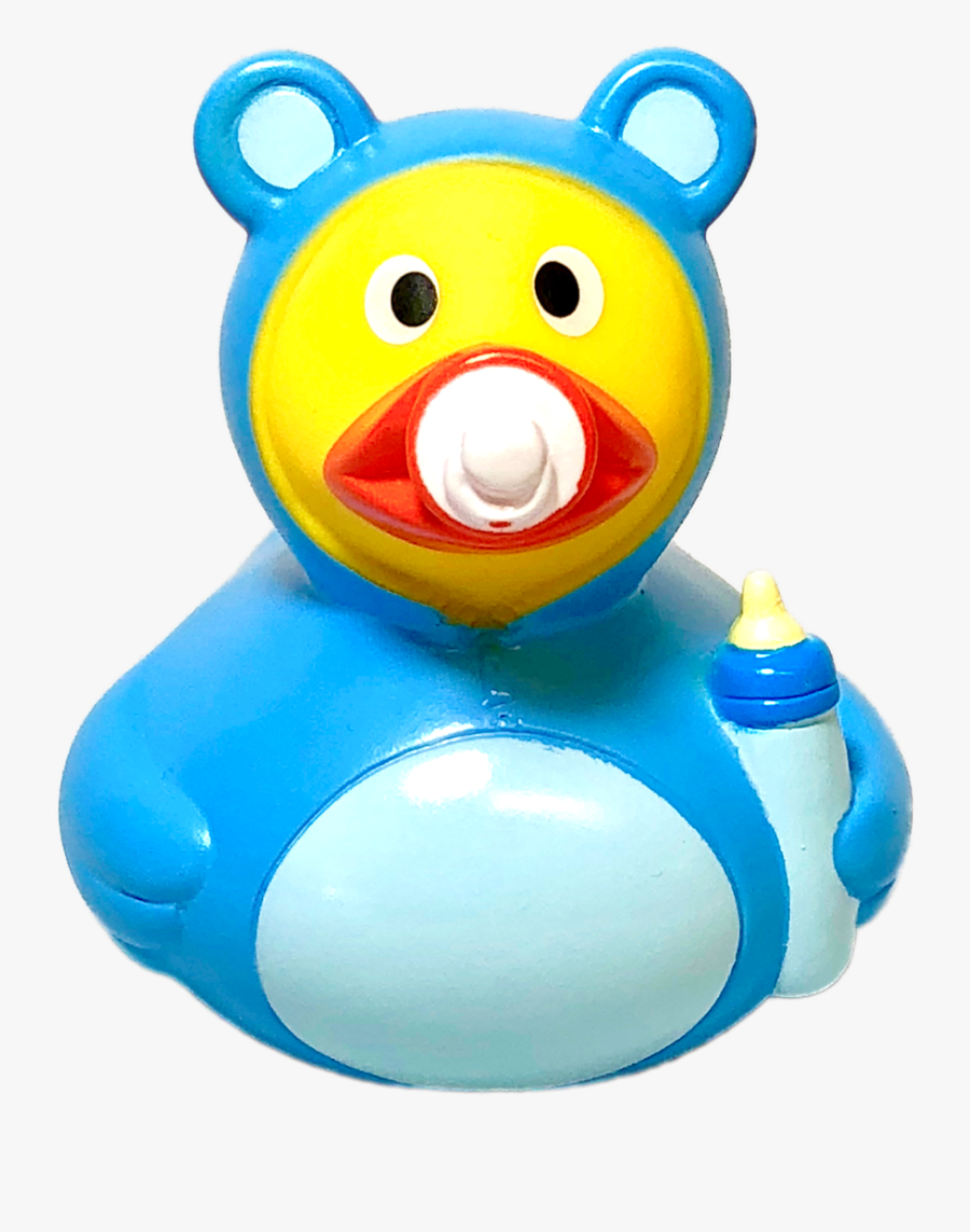 Ducks Clipart Baby Boy - Baby Boy Rubber Duck, Transparent Clipart