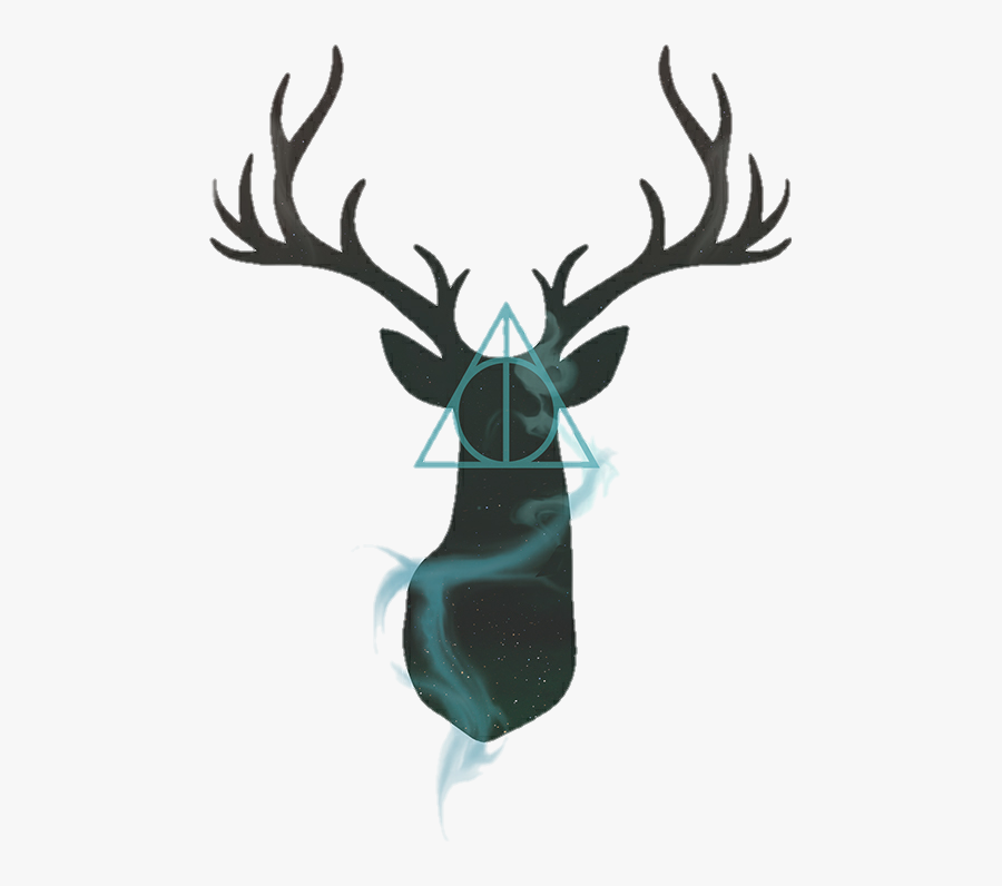Reindeer Antlers Png Tumblr - Harry Potter Deer Png, Transparent Clipart