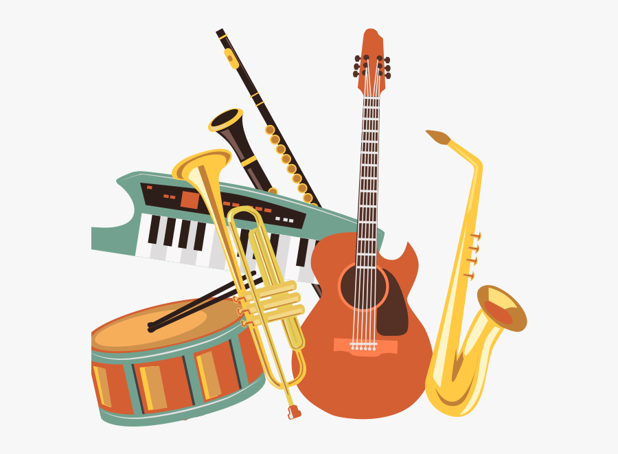Picture Black And White Paisley Lessons Brian Laurie - Transparent Background Music Instruments Clipart, Transparent Clipart