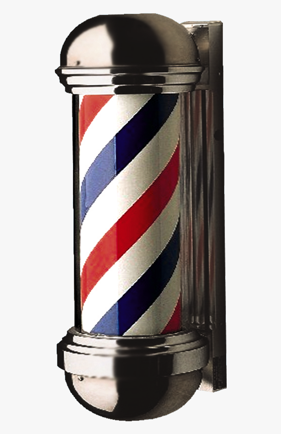 Clip Art Pictures Of Barber Poles - Barber Pole Transparent Background, Transparent Clipart