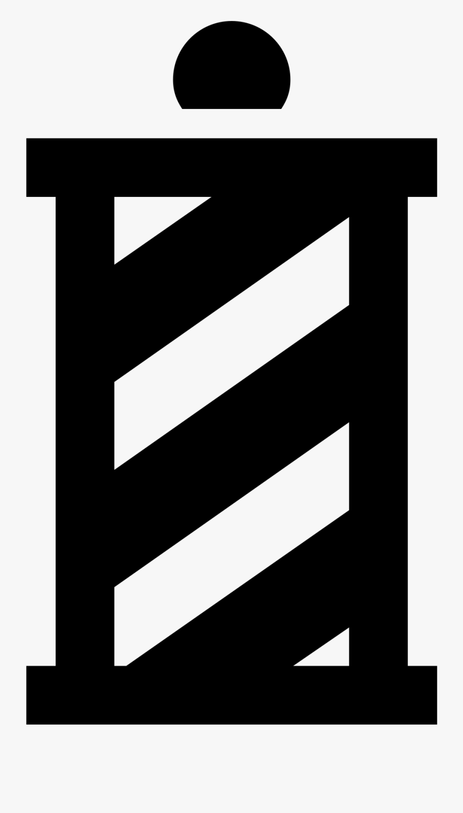 Barber Pole Icon In Android Style Clipart , Png Download - Icon, Transparent Clipart