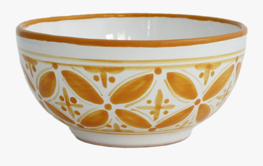 Cereal Bowl - Fez Yellow - Ceramic - Ceramic, Transparent Clipart