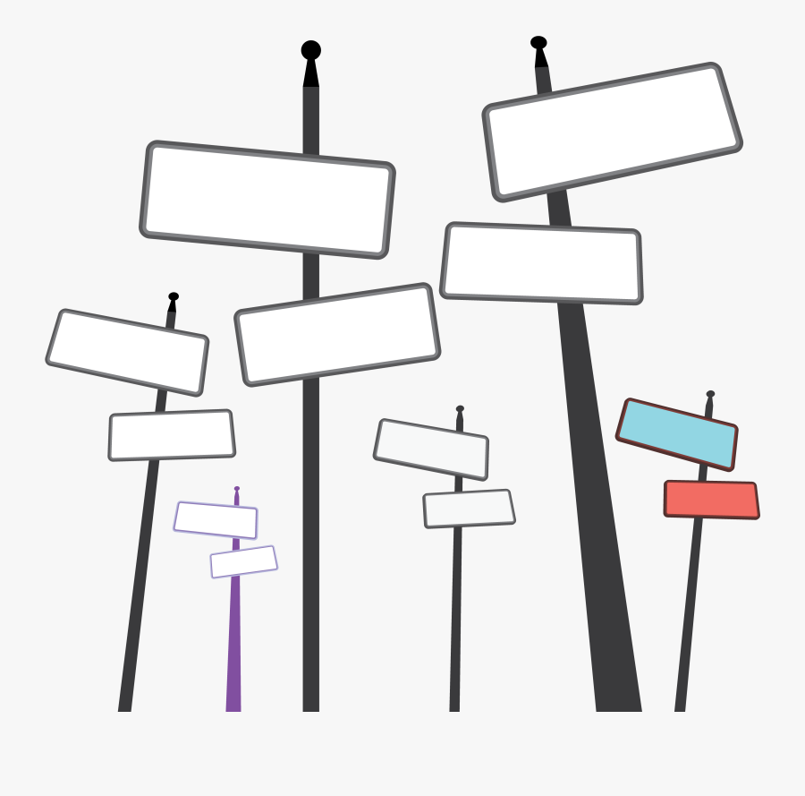 Simple Sign Pole Vector Dragonartz Designs - Vector Street Signs Png, Transparent Clipart