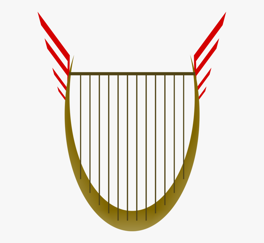 Lyre String Instruments Harp Musical Instruments - Lira Instrument, Transparent Clipart