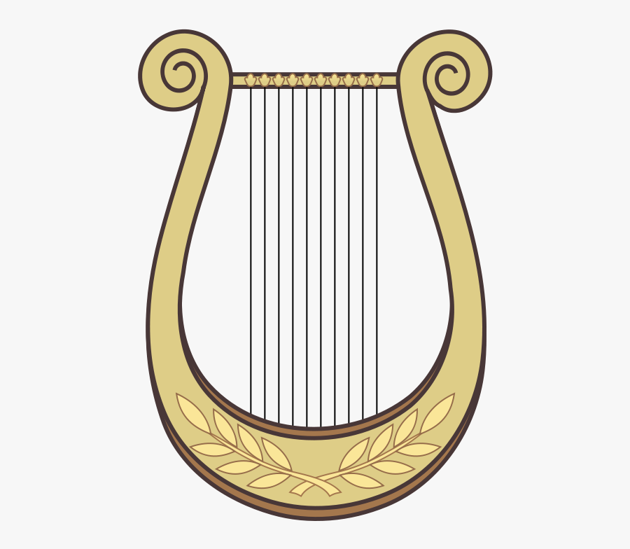Musical String Instruments - Harps Clipart, Transparent Clipart