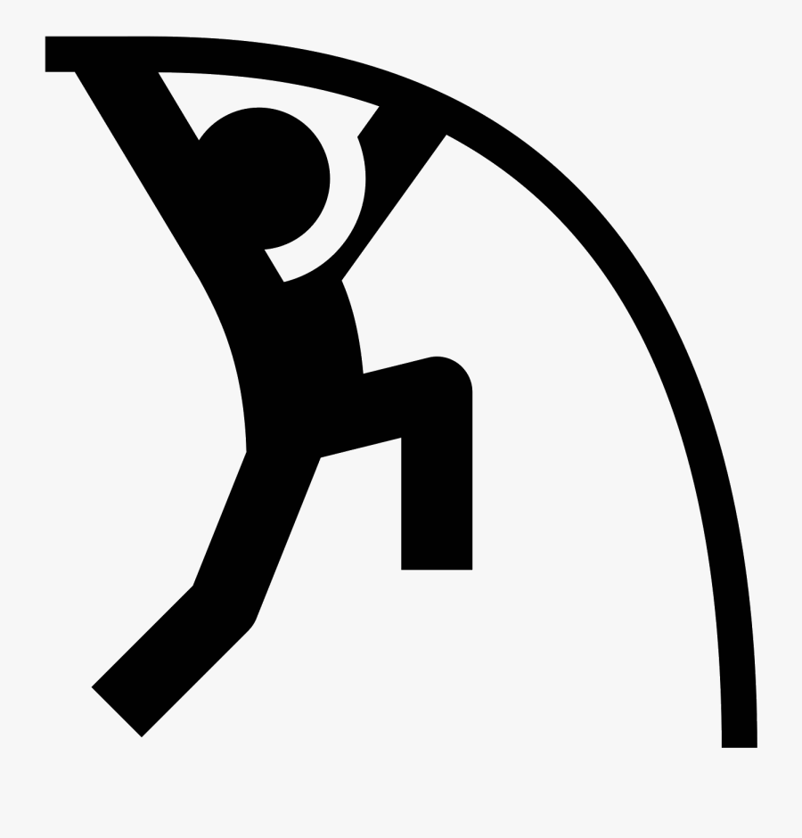Skok O Tyczce Icon - Free Pole Vault Clipart, Transparent Clipart