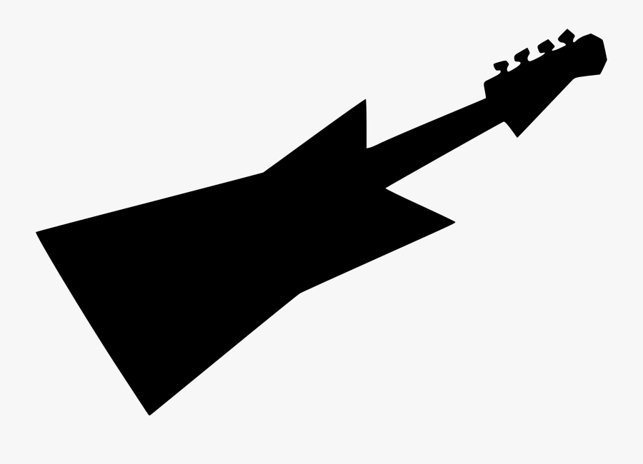 Guitar Rock And Roll Musical Instruments - Guitare Rock Png Cartoon, Transparent Clipart