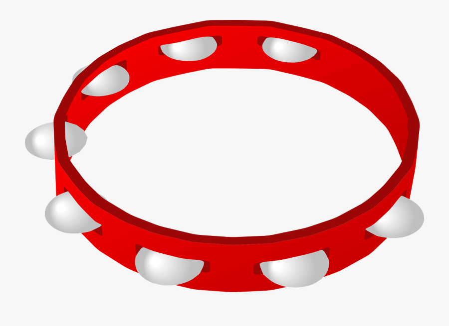 Tambourine Percussion Jangle Free Picture - Tambourine .png, Transparent Clipart