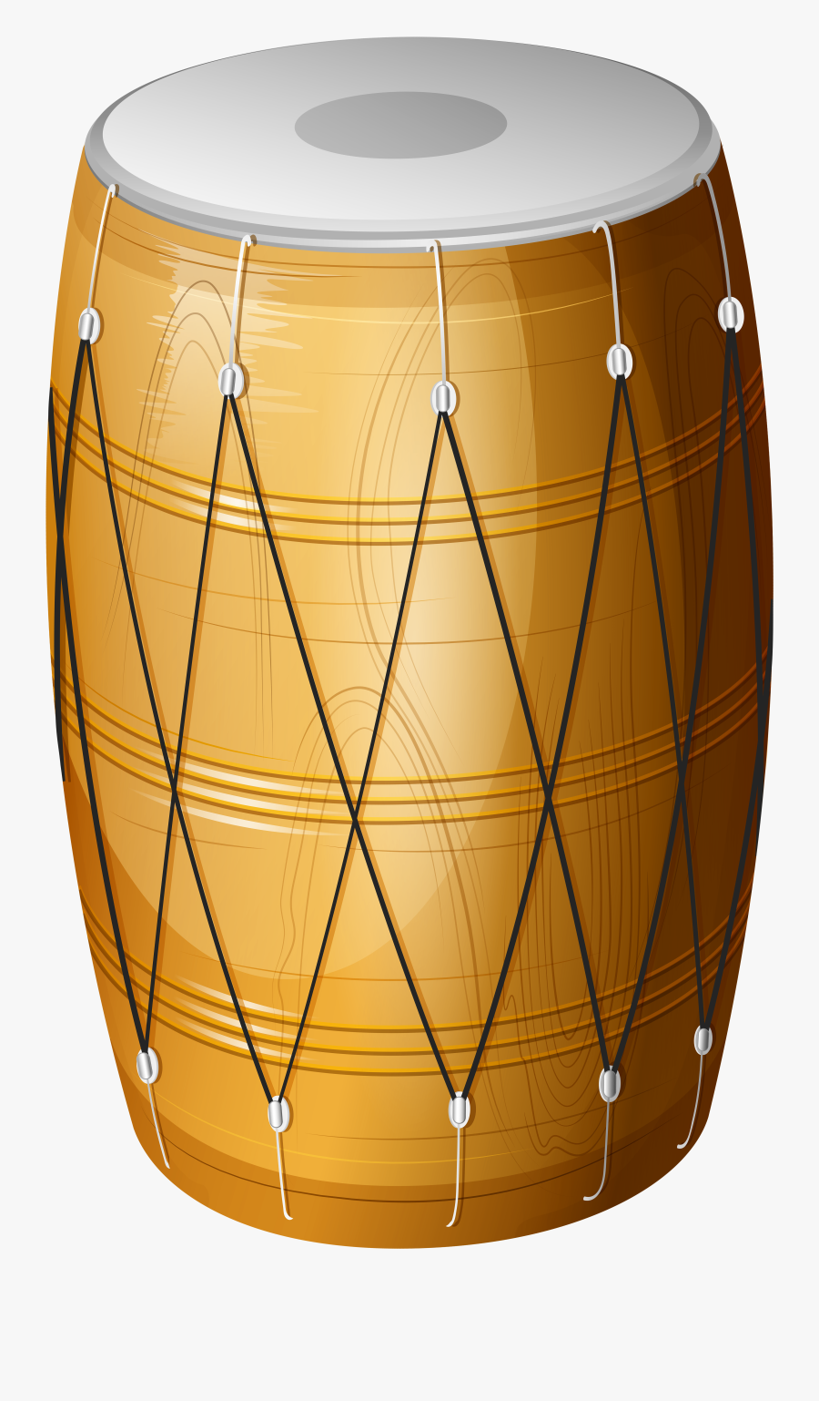 Dholak India Drum Free Png Clip Art Image - Dholak Png, Transparent Clipart