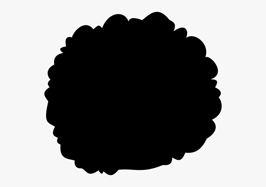 Black Afro Clip Art, Transparent Clipart