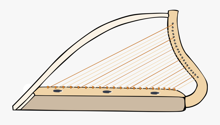Musical String Instruments - Harp Plans Free, Transparent Clipart
