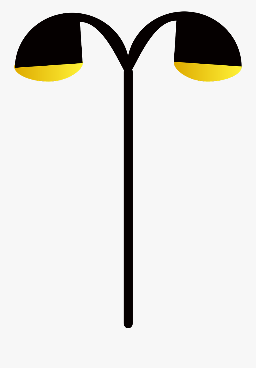 Street Lamps Clipart, Transparent Clipart