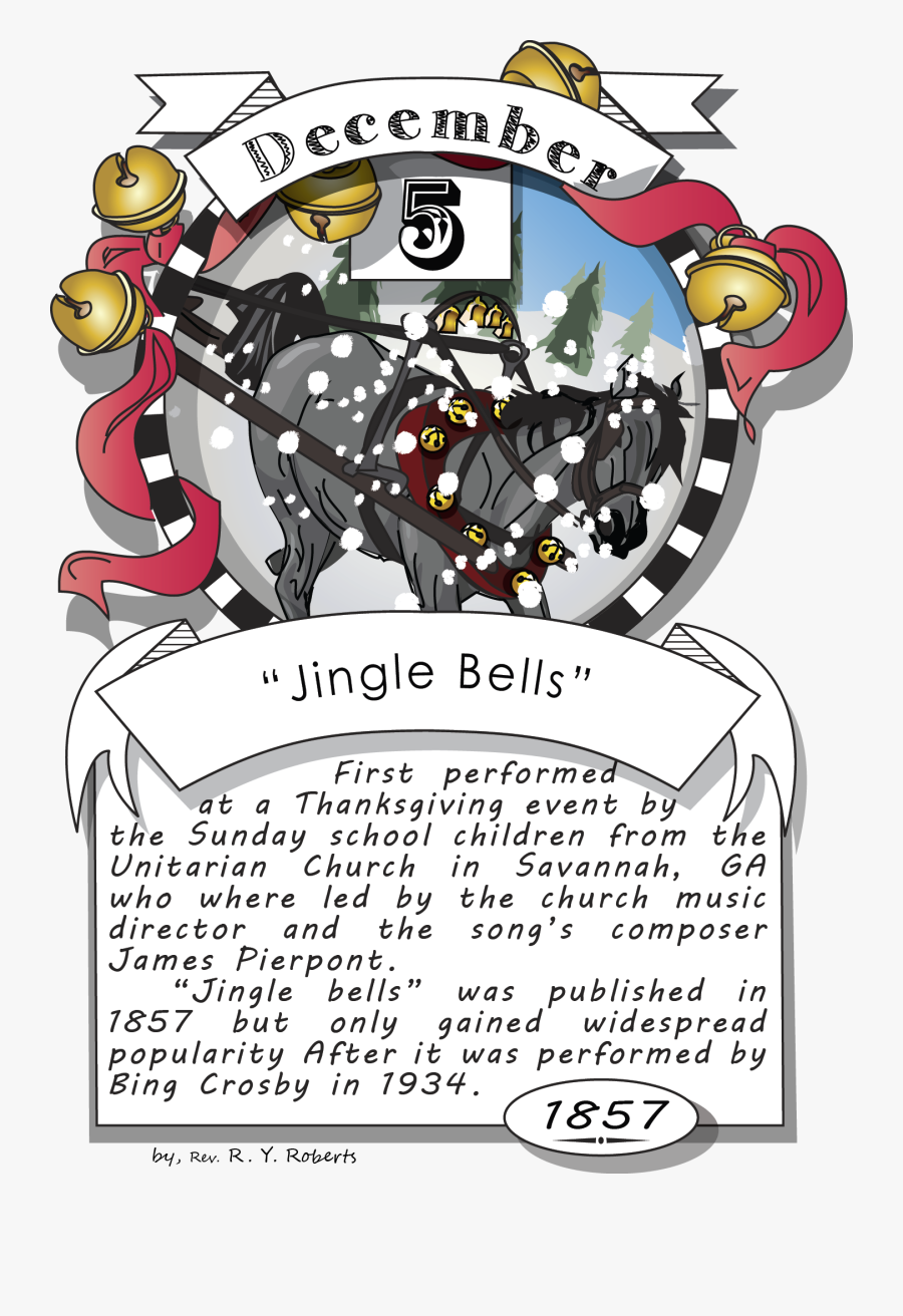 December Fifth, "jingle Bells - 501 Mackenzistas, Transparent Clipart