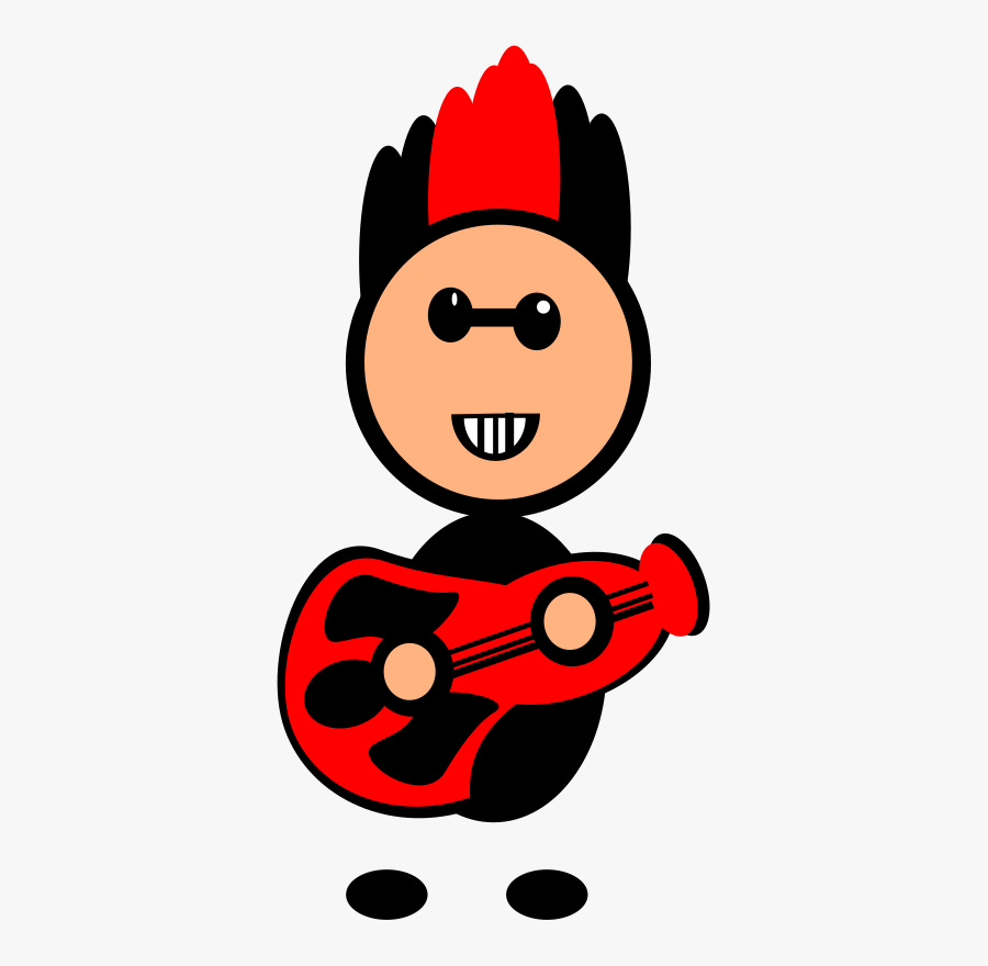 Rockstar - ดนตรี การ์ตูน, Transparent Clipart
