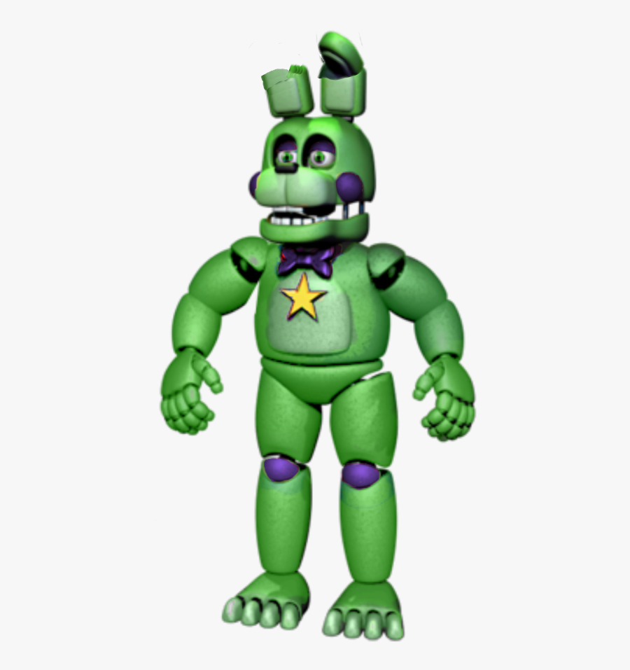 Fnaf 6 Rockstar Golden Freddy Clipart , Png Download - Rockstar Bonnie Fnaf 6, Transparent Clipart