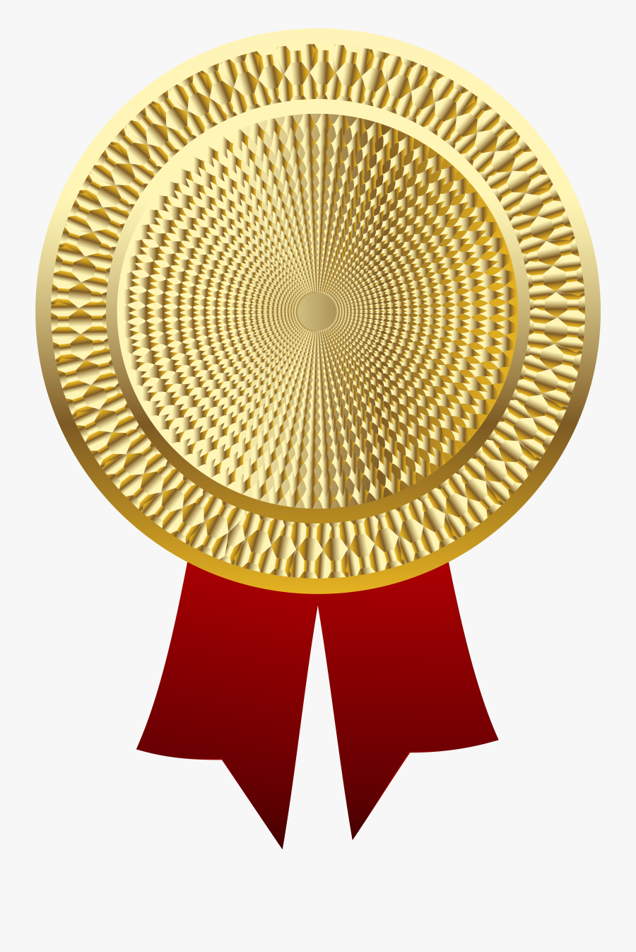 Golden Medal Png Clipart Image - Medal Transparent Background Png, Transparent Clipart