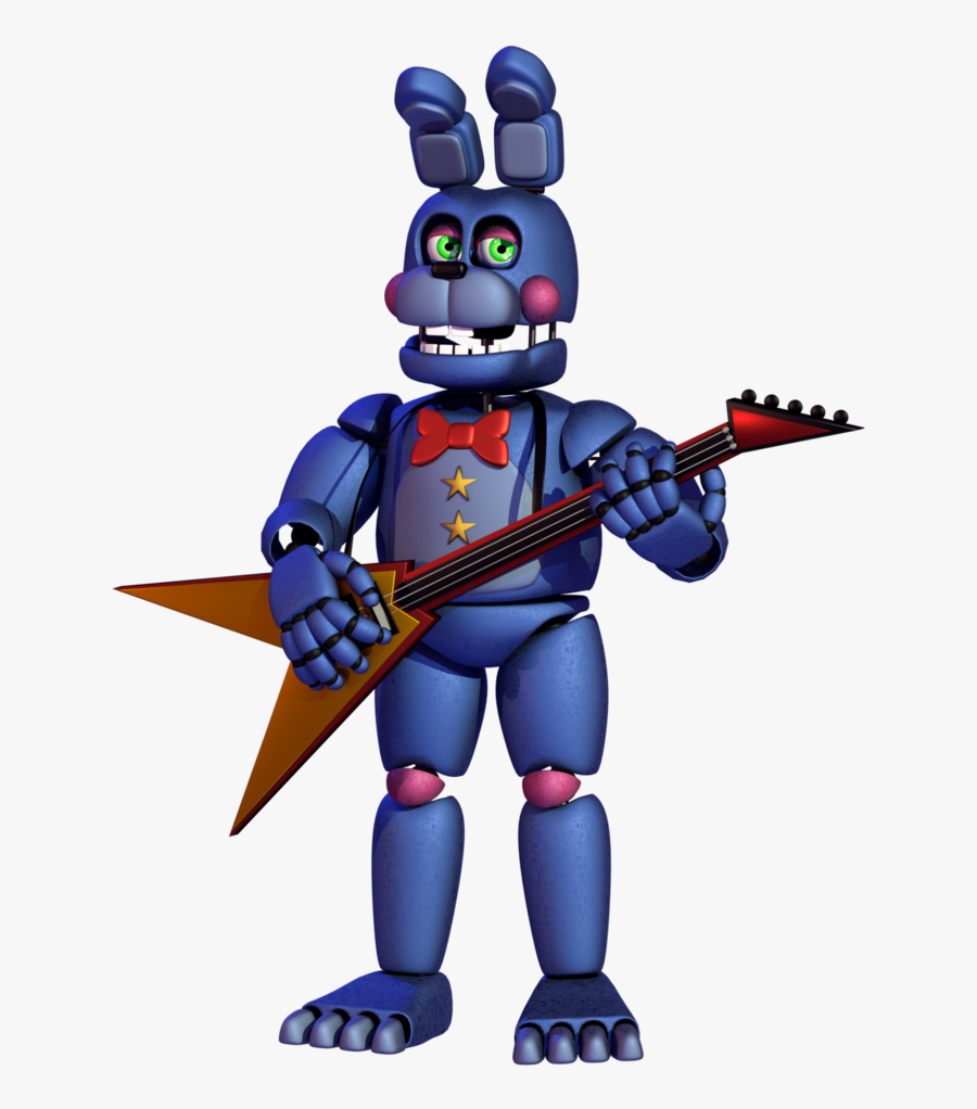 Rockstar Bonnie By A1234agamer - Bonnie Do Fnaf 6, Transparent Clipart