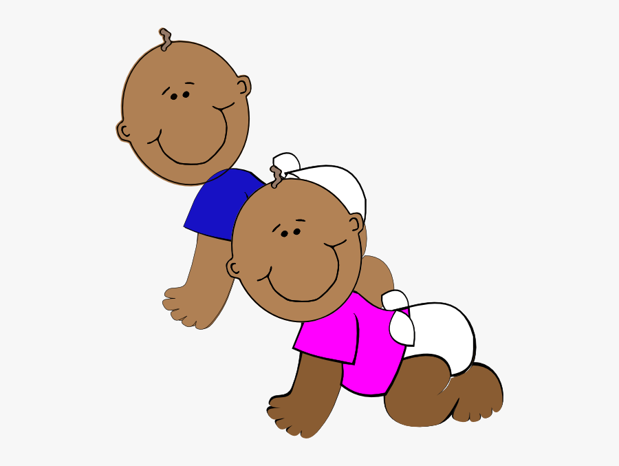 Baby Clipart African American - Clipart Twin, Transparent Clipart
