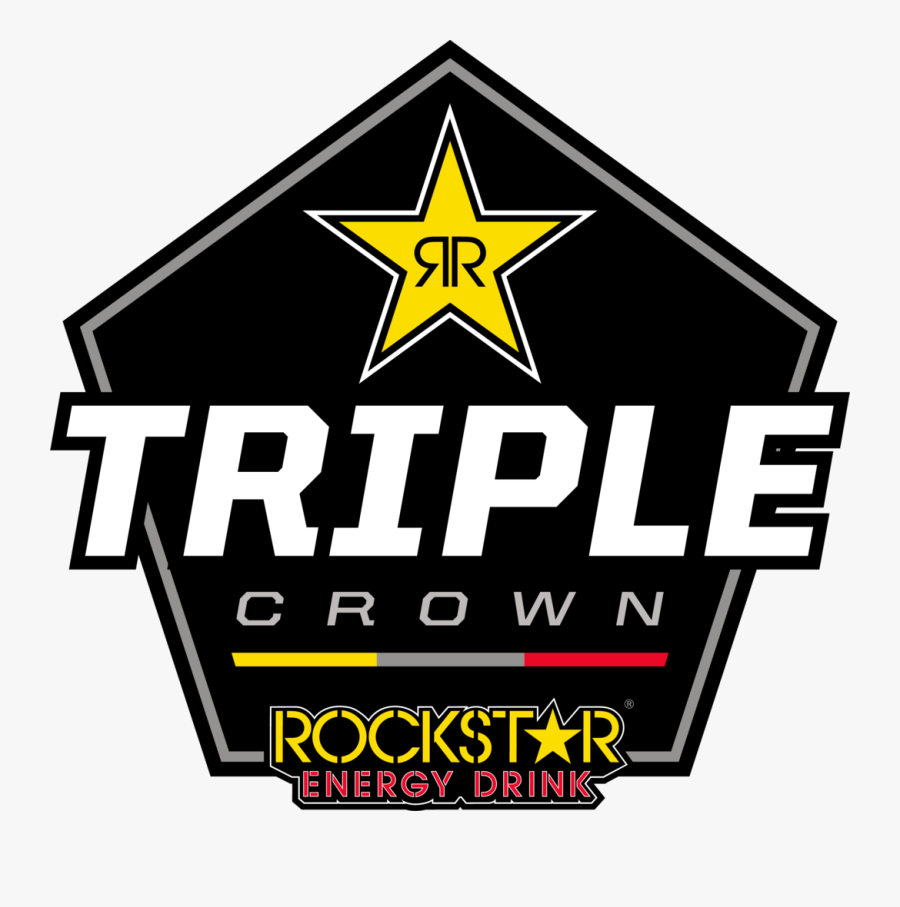 Rockstar Triple Crown - Rockstar Energy Drink, Transparent Clipart