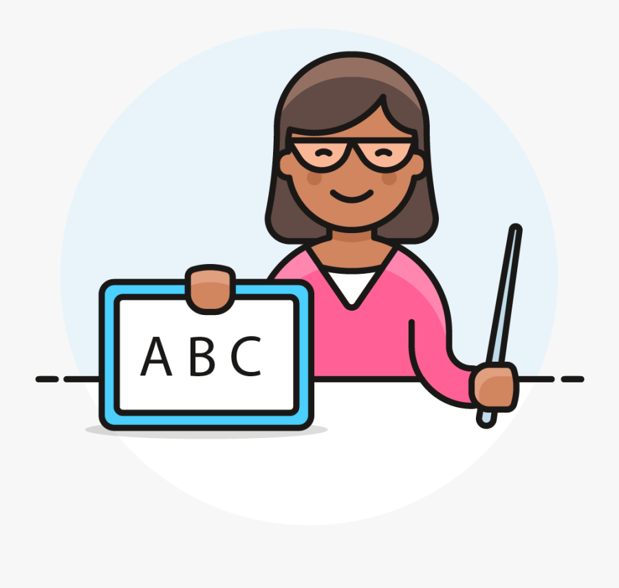 35 Teacher Female African American - Asian Teacher Clip Art, Transparent Clipart