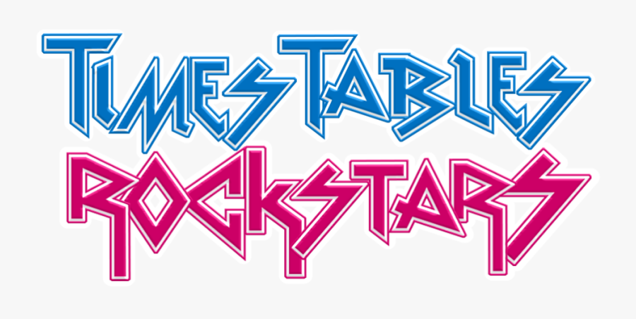 Times Table Rockstars Logo, Transparent Clipart