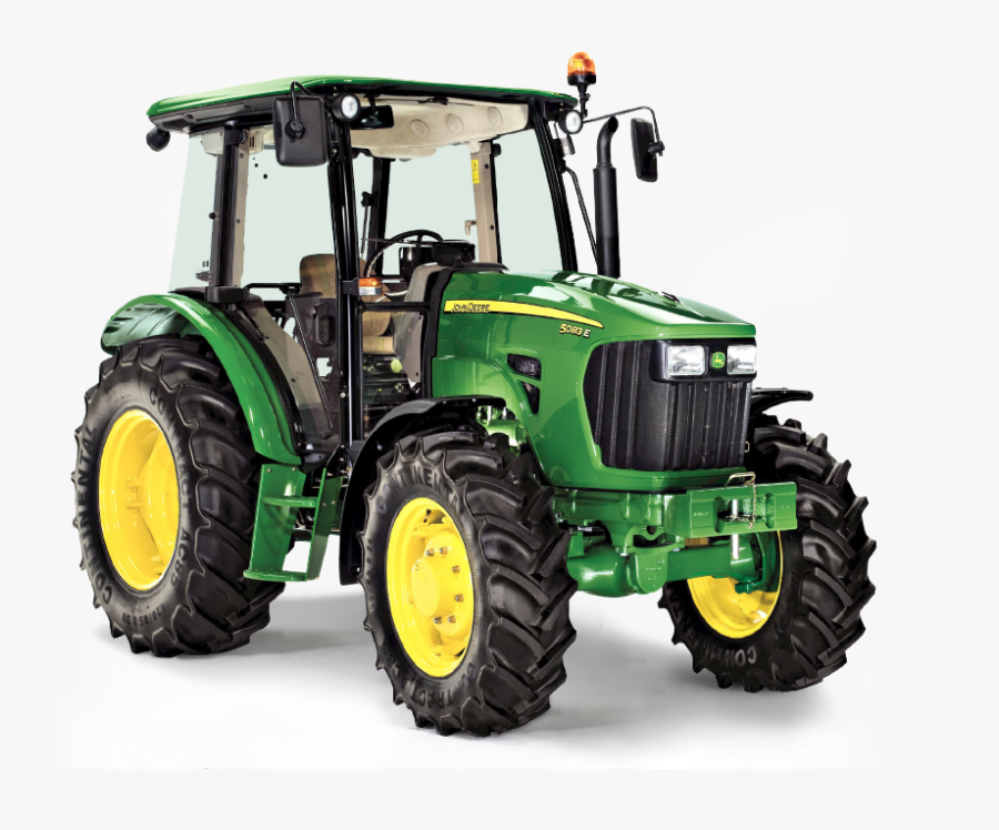 Transparent Green Tractor Clipart - John Deere 5095e Tractor, Transparent Clipart