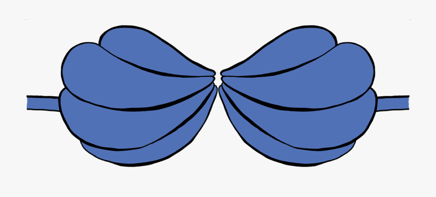 Transparent Seashell Silhouette Png - Brasier De La Sirenita, Transparent Clipart