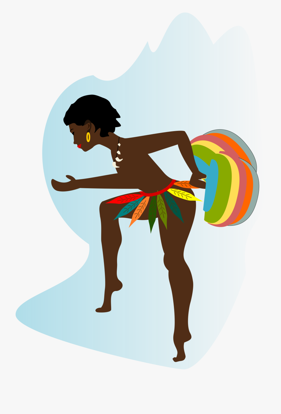Clip Art African Dance, Transparent Clipart