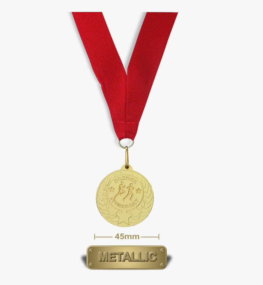 Clipart Black And White Stock Medal Transparent School - Gold Medal, Transparent Clipart