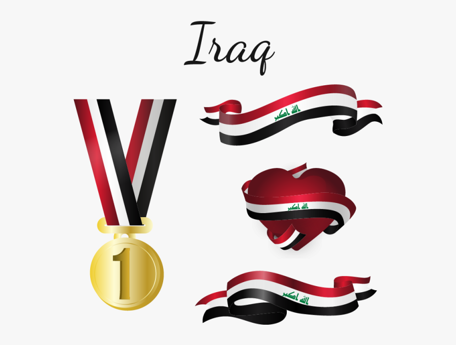 Iraq Flag, Iraq, Flag, Country Png And Vector - العلم العراقي Png, Transparent Clipart