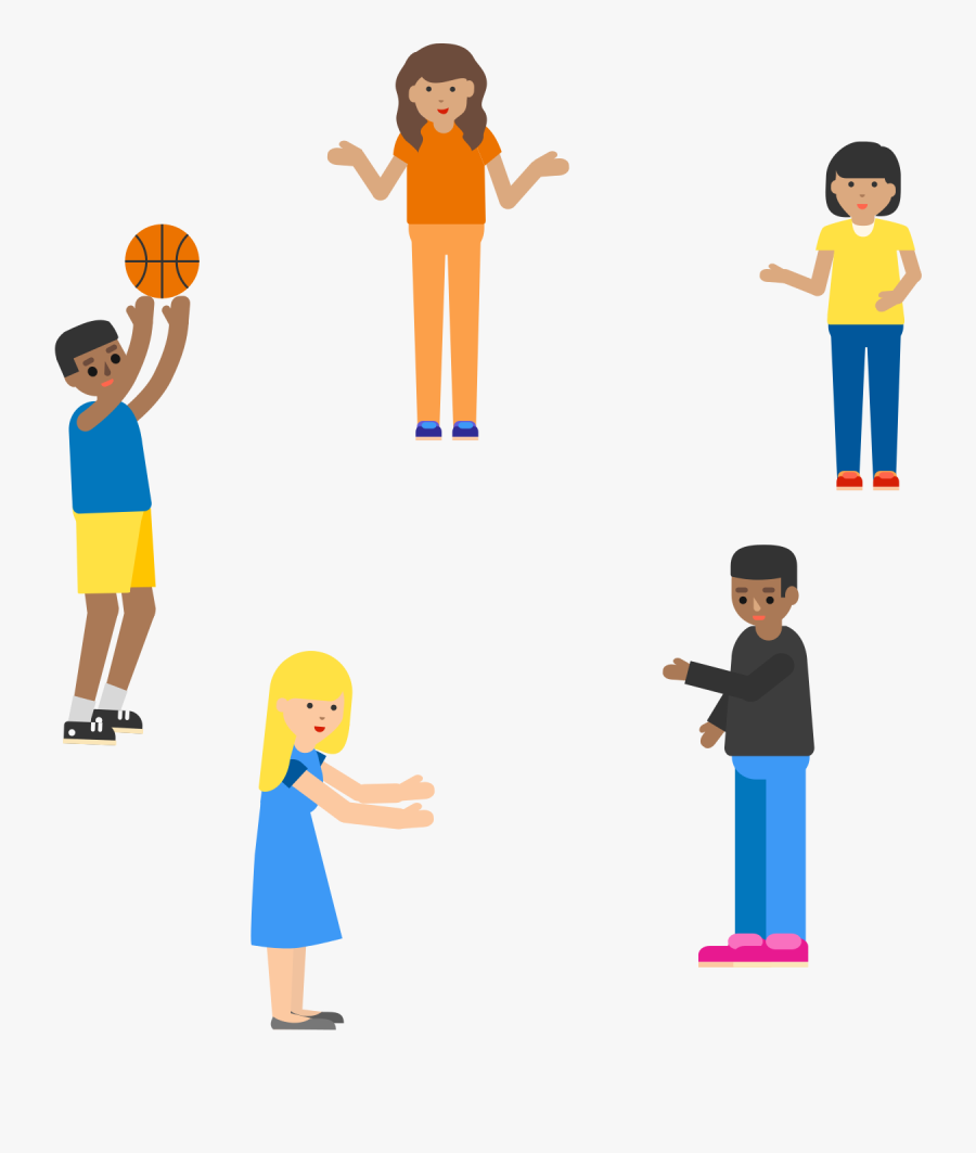 Discrete Mathematics Problem - Pass The Ball Clipart, Transparent Clipart