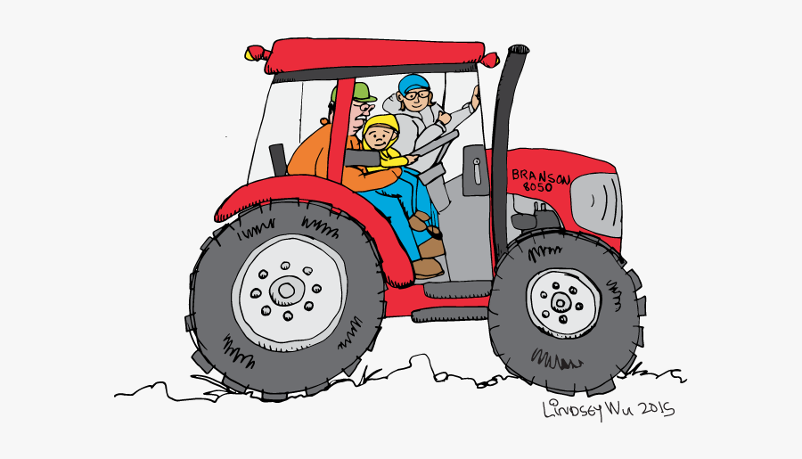 Tractor, Transparent Clipart