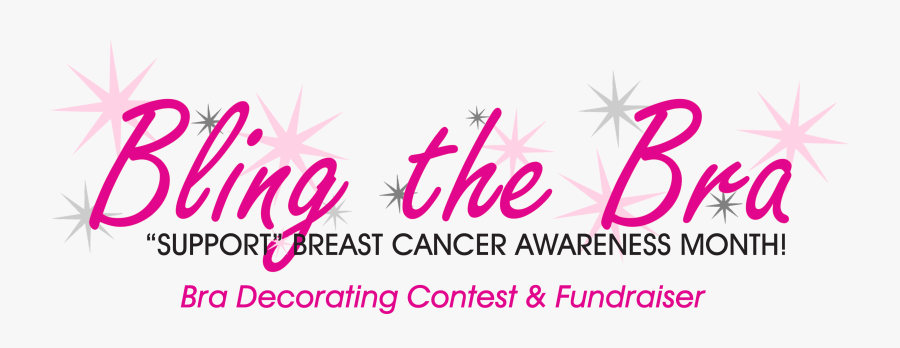 Breast Cancer Clipart Bra - Graphic Design, Transparent Clipart