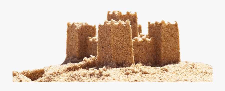 Sand Castle Four Towers - Sand Castle Png, Transparent Clipart