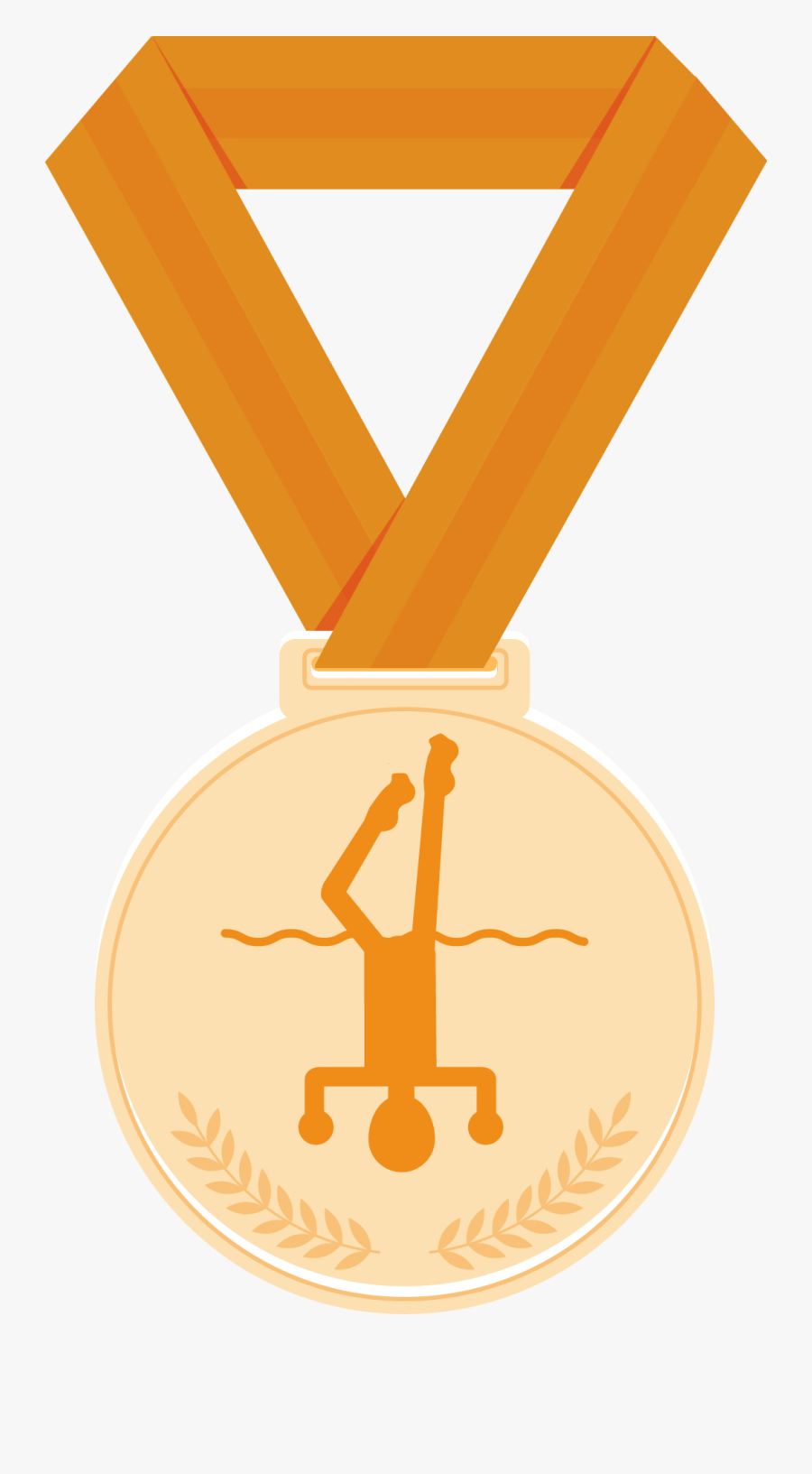 Medal Clipart Olympic Swimmer , Free Transparent Clipart - ClipartKey