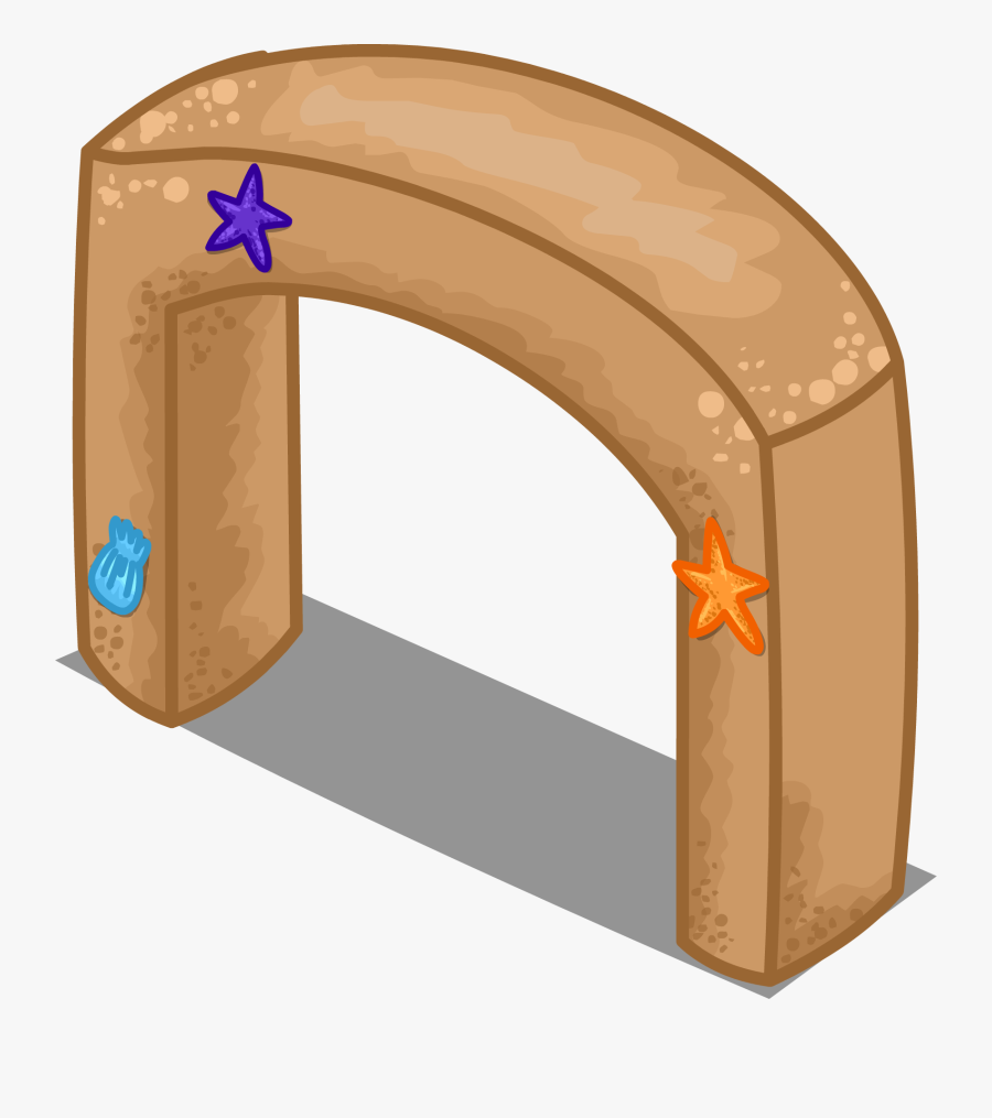 Win Clipart Arch Window - Sand Castle Archway, Transparent Clipart