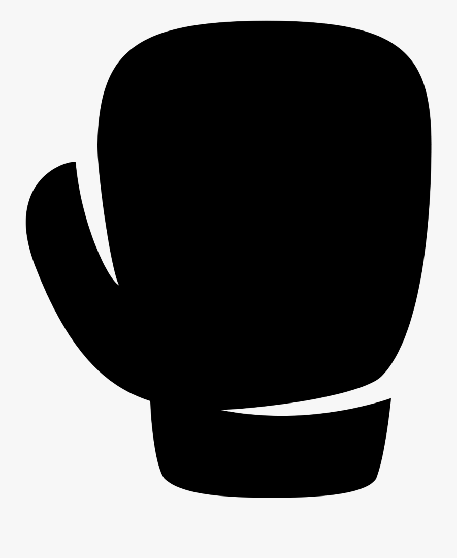 Boxing Glove Icon, Transparent Clipart