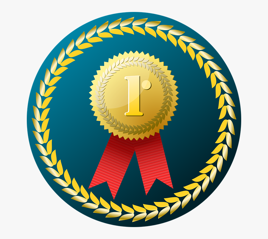 Transparent Gold Medal Clipart - Imagenes De Medallas De Primer Lugar, Transparent Clipart