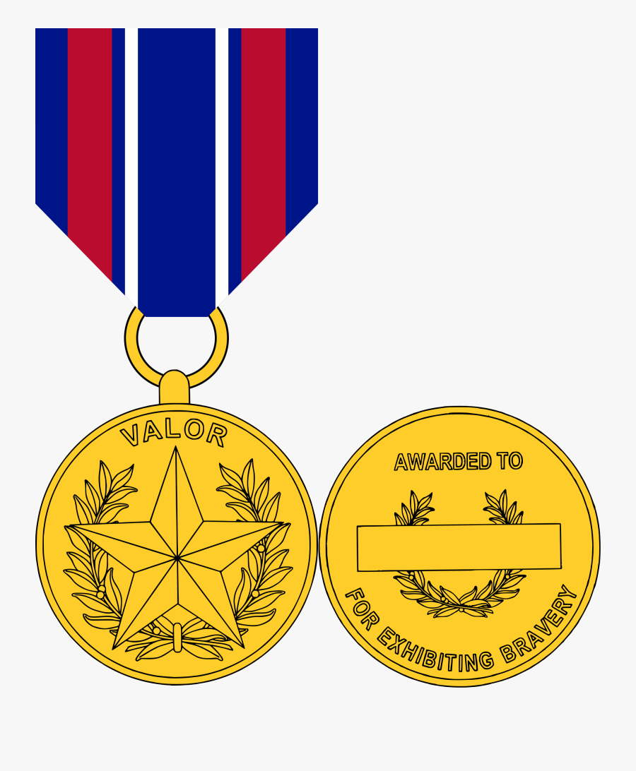 File Office Of The Secretary Of Defense Medal For Valor - Secretary Of The Army Award, Transparent Clipart