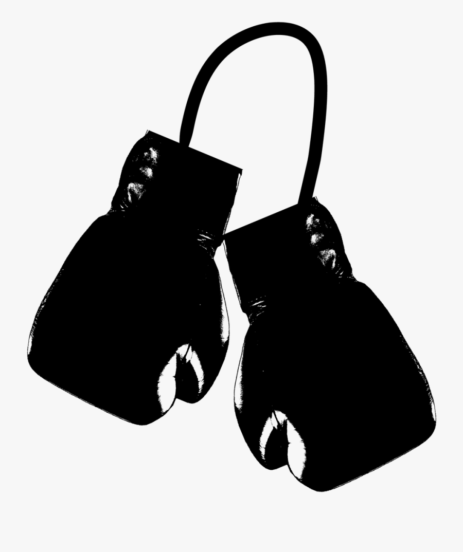 Boxing Gloves Images - Black Boxing Gloves Png, Transparent Clipart