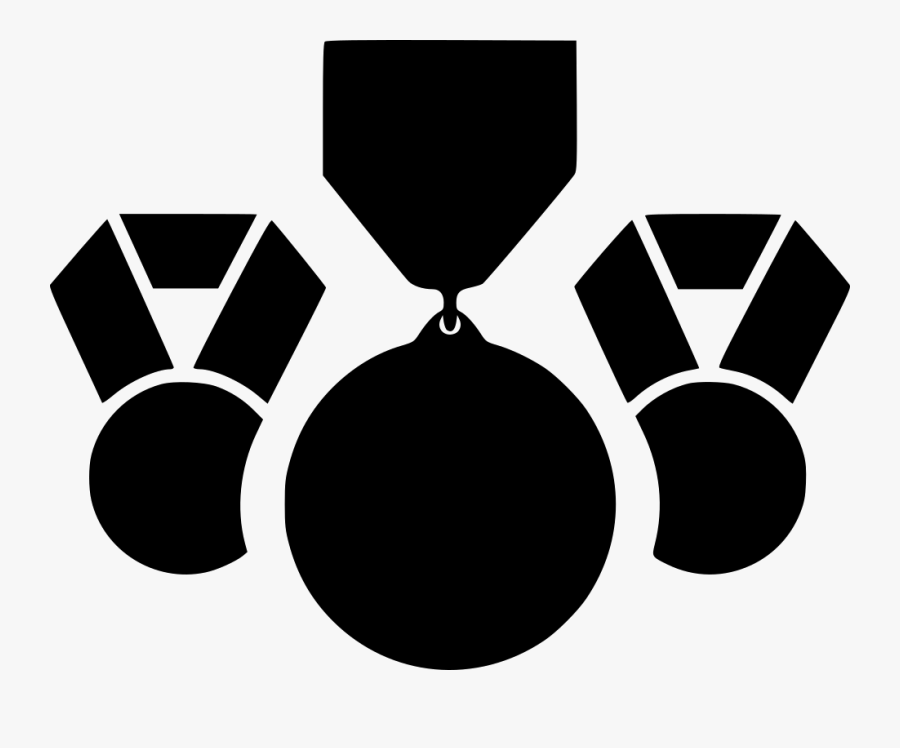 Awards Award Star Gold - Black And White Medal, Transparent Clipart